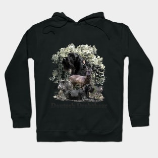 Wirehaired Pointer ,  Outdoors Hunting Hoodie